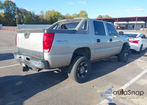 2004 Chevrolet Avalanche 1500 из США, поврежденный, VIN 3GNEK12TX4G165429